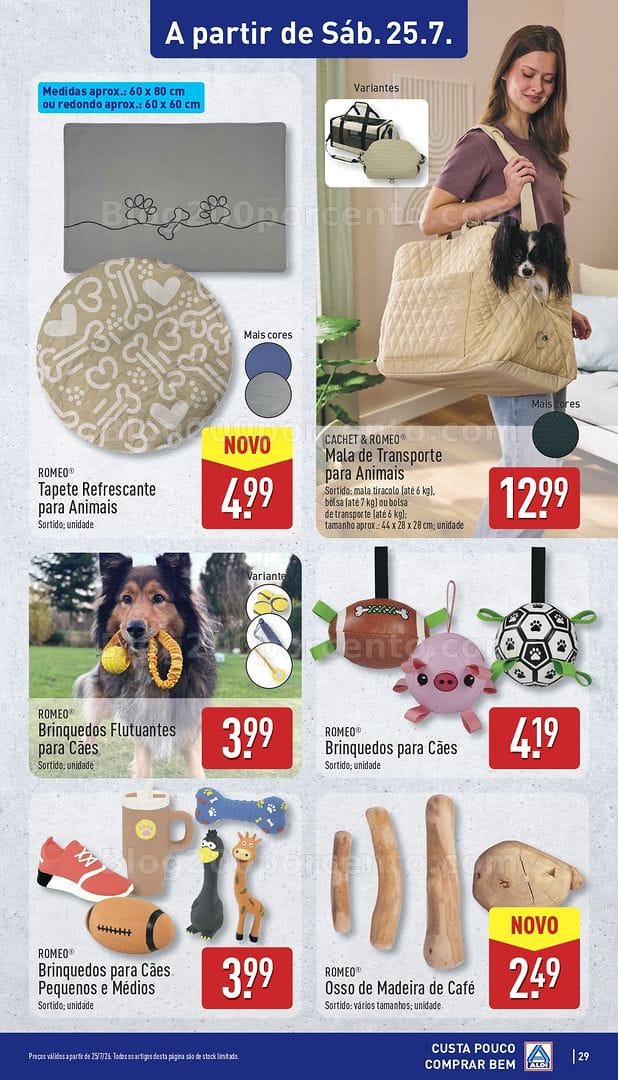 Antevisão Folheto ALDI Promoções de 20 a 26 julho